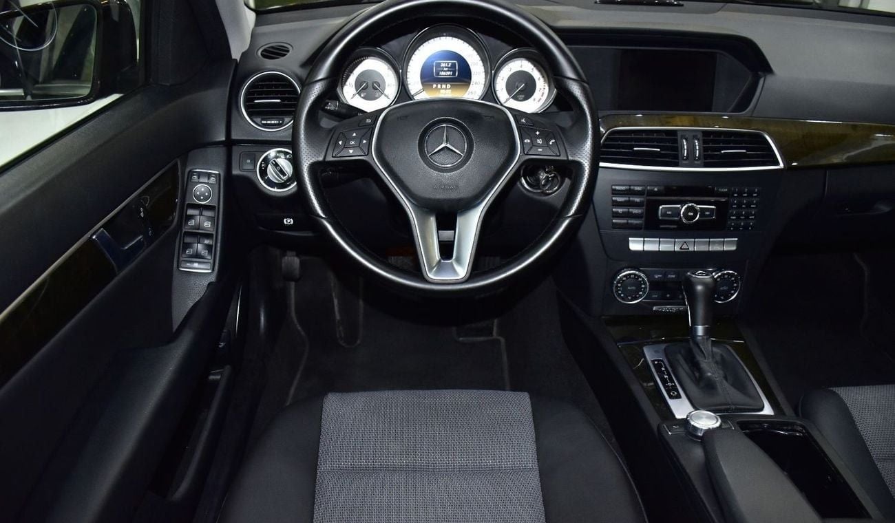 Mercedes-Benz C 200 EXCELLENT DEAL for our Mercedes Benz C200 ( 2012 Model ) in Burgundy Color GCC Specs