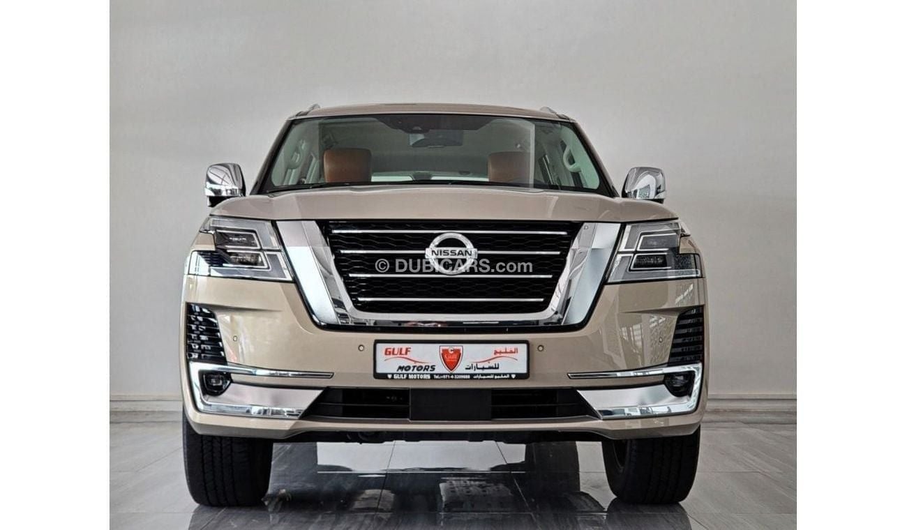 Nissan Patrol LE PLATINUM CITY 5.6L-8CYL-400HP PLATINUM RADAR EXCELLENT CONDITION GCC SPECIFICATION