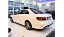 Mercedes-Benz E300 ORIGINAL PAINT ( صبغ وكاله ) Mercedes Benz E300 2014 Model!! in White Color! GCC Specs