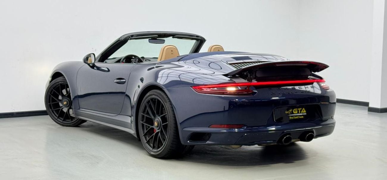 Porsche 911 CARRERA 4GTS 2018 Porsche 911 Carrera 4 GTS Cabriolet, Full Service History, Excellent Condition