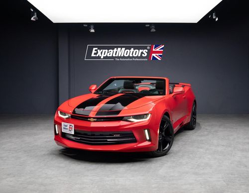 Chevrolet Camaro 1,670x60 • 0% DP • 2018 Chevrolet Camaro Convertible RS • GC Warranty • GCC •