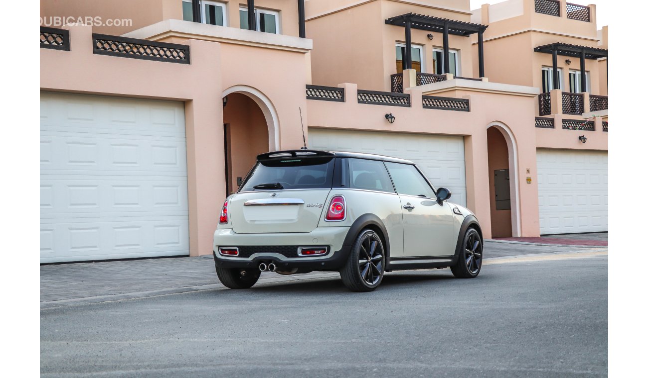 Mini Cooper S AED 896 P.M with 0% Downpayent