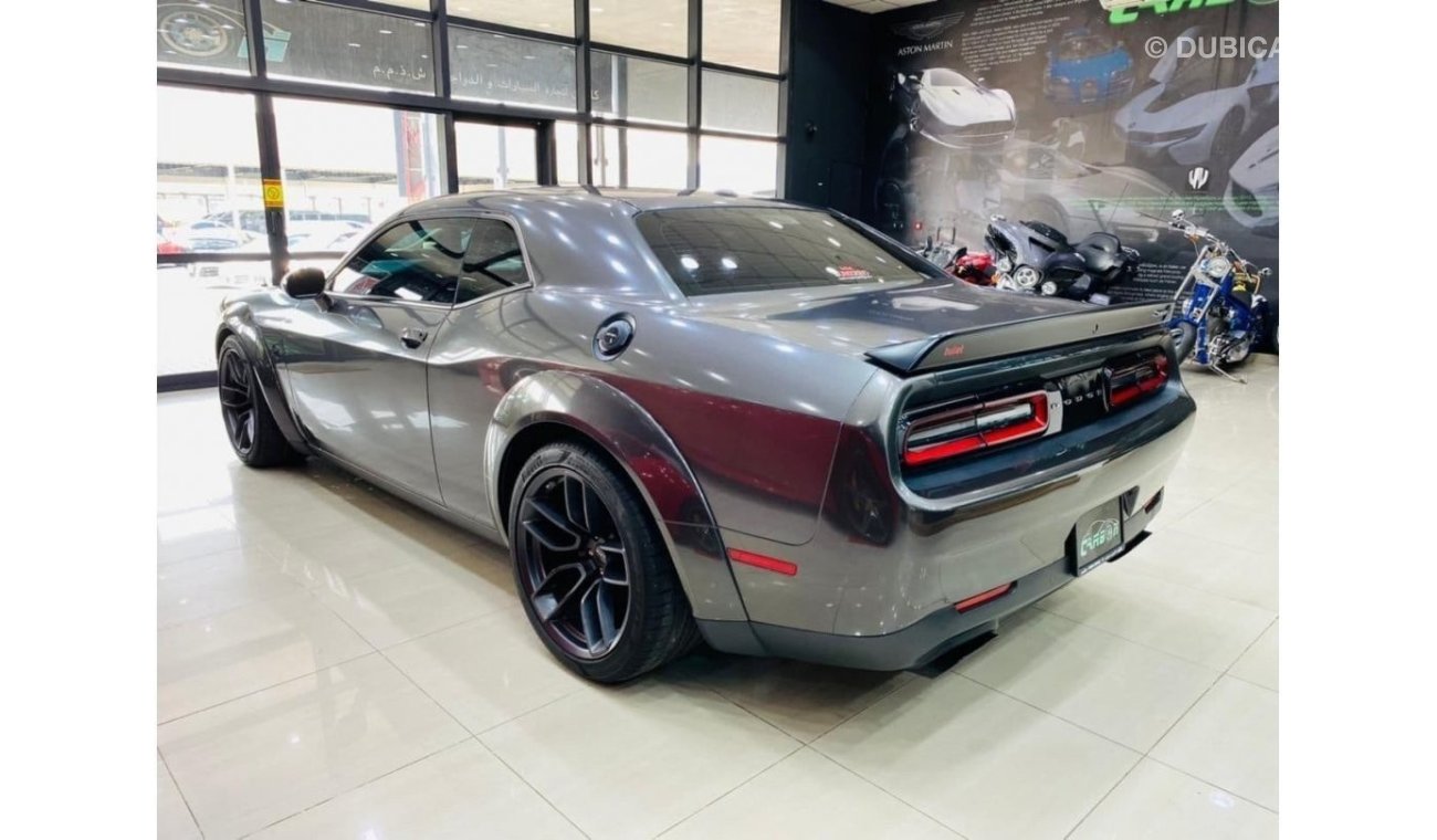 Dodge Challenger CHALLENGER RED EYE  797 HP 2019 GCC IN AMAZING CONDITION UNDER AL FUTTAIM WARRANTY