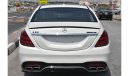 Mercedes-Benz S 550 S-550 KIT-63 2017  EXCELLENT CONDITION / WITH WARRANTY