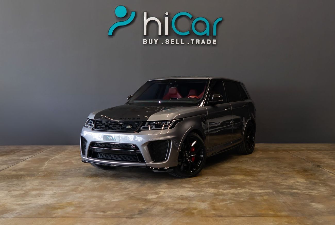لاند روفر رينج روفر سبورت AED 4,790 pm • 0% Downpayment • Range Rover Sport SVR Carbon Edition • 1 Year Warranty