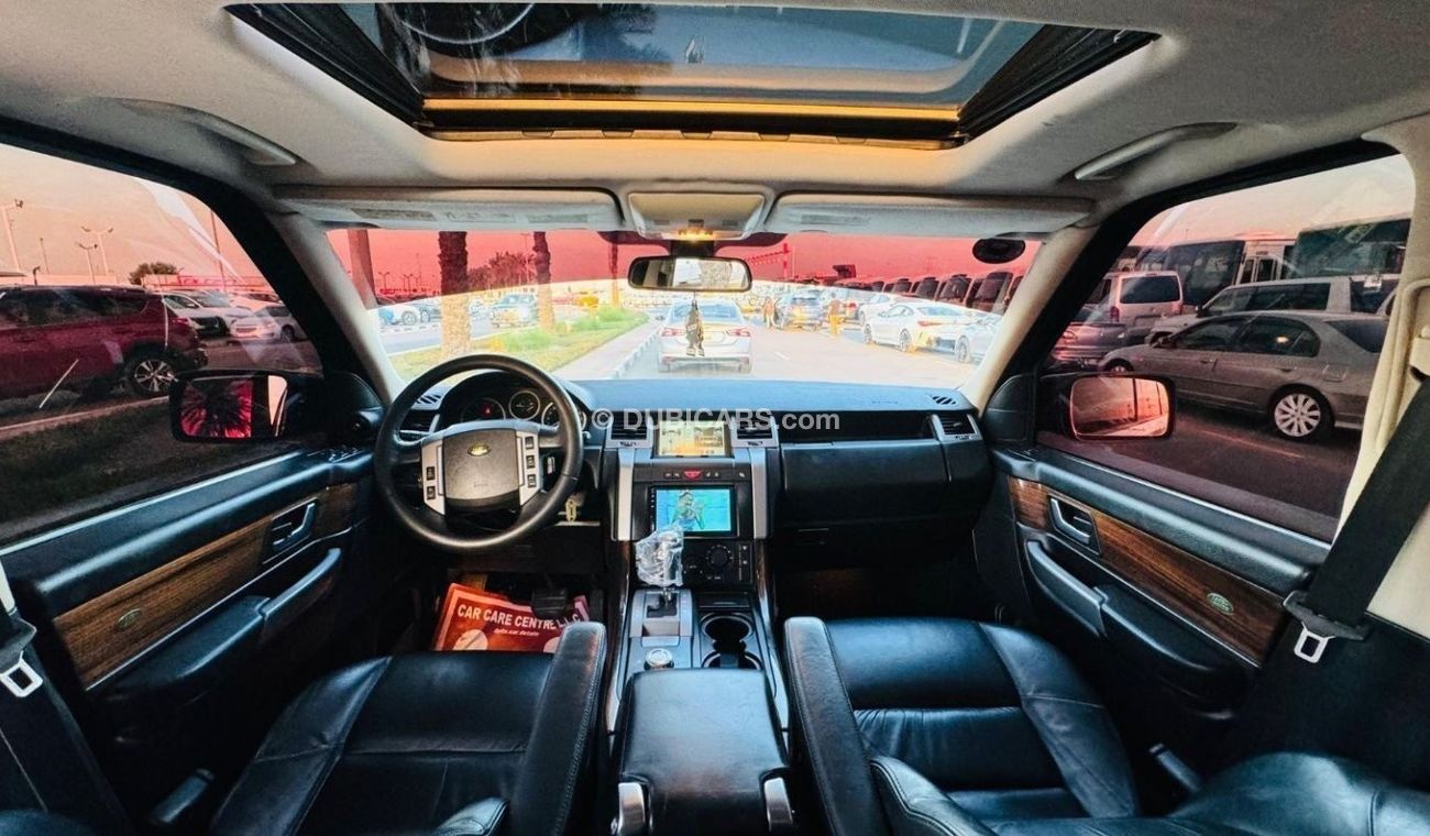 Land Rover Range Rover Sport 2008 | LHD | PREMIUM BLACK LEATHER SEATS | SUN ROOF