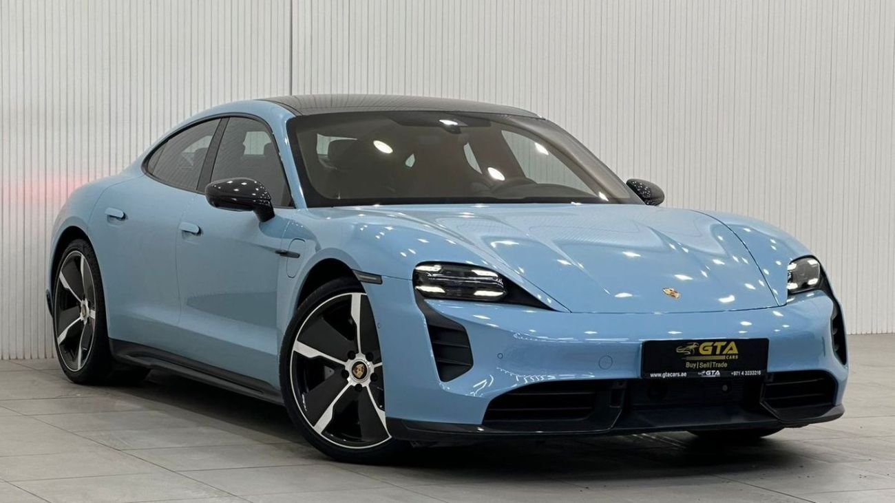 Porsche Taycan 2021 Porsche Taycan Turbo S, Porsche Warranty, Full Service History GCC