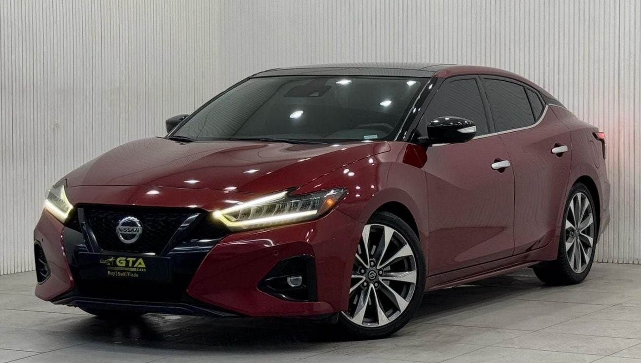 نيسان ماكسيما SR 3.5L 2022 Nissan Maxima SR, Jan 2027 Nissan Warranty, Full Nissan Service History, Low Kms, GCC