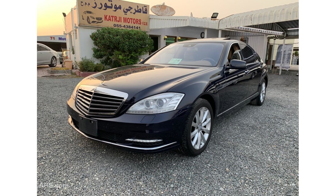 مرسيدس بنز S 550 وارد اليابان بطاقة جمركية 2011