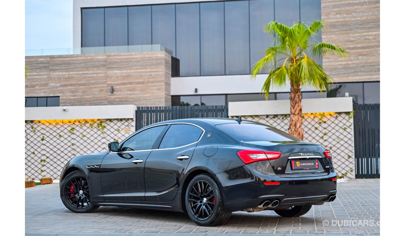 Maserati Ghibli Ghibli S Q4 | 2,135 P.M | 0% Downpayment | Full Option | Spectacular Condition