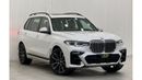 بي أم دبليو X7 2019 BMW X7 xDrive50i M-Sport Masterclass, Aug 2024 Warranty + Aug 2027 Service Pack, Full Option