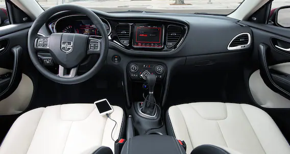 Dodge Dart interior - Cockpit