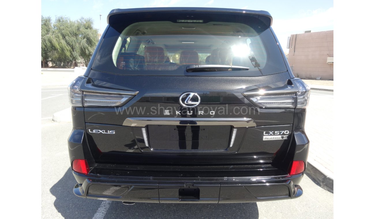Lexus LX 570 BLACK EDITION  KURO 2019YM (Export only)