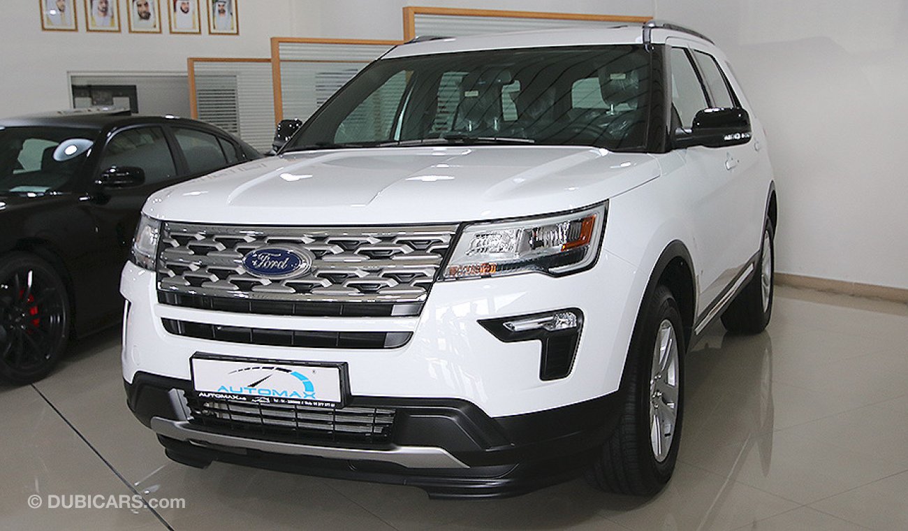 Ford Explorer XLT 2018, AWD GCC, 0km with 3Yrs or 100k km WRNTY + 60K km Service at AL Tayer Motors, VAT Included