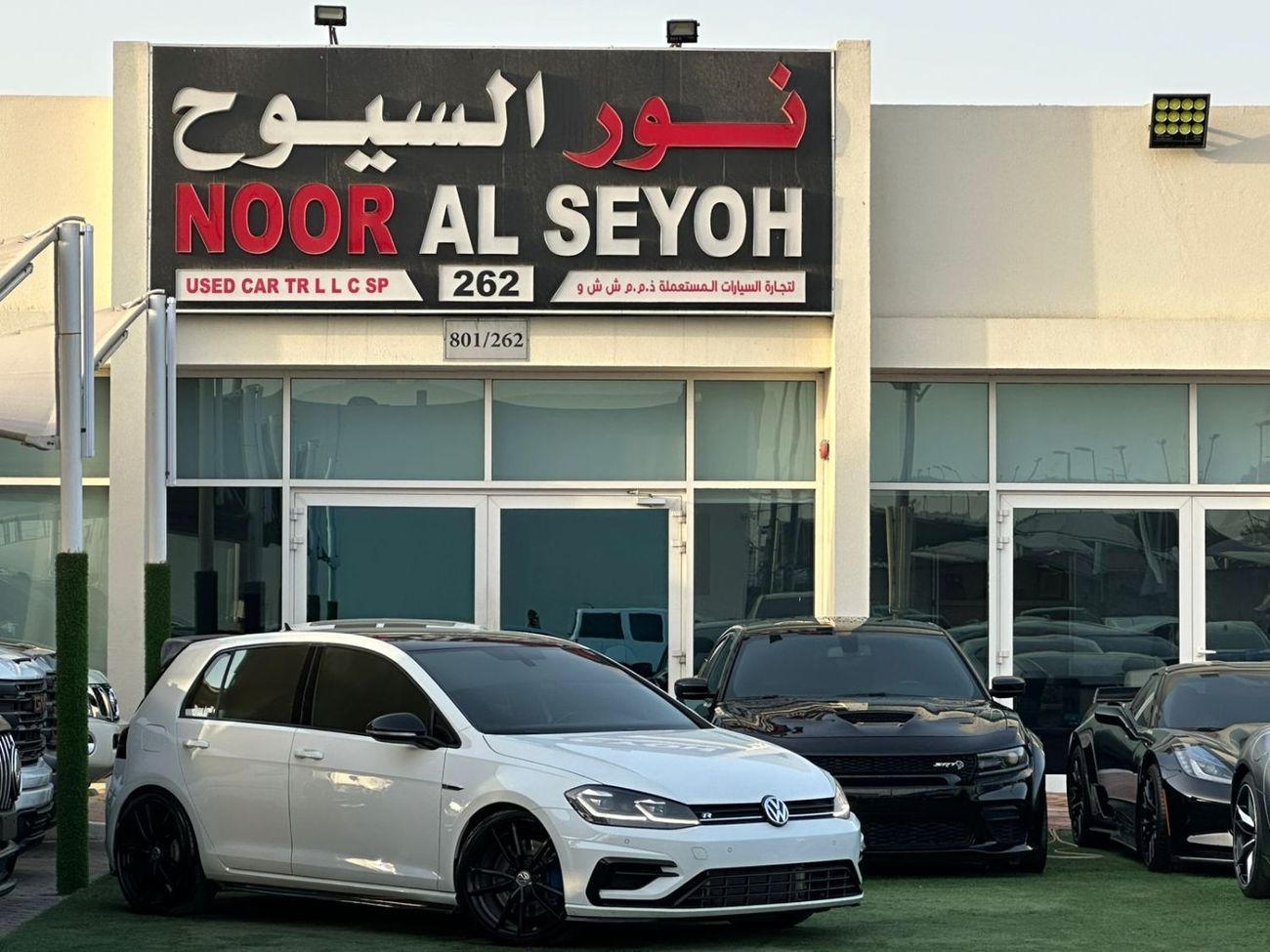 Volkswagen Golf R VOLKSWAGEN GOLF R 2018 GCC FULL OPTION  PERFECT CONDITION