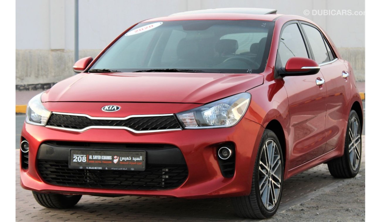 Kia Rio Kia Rio 2020 GCC Full Option No. 1 in good condition, without paint, without accidents, very clean f