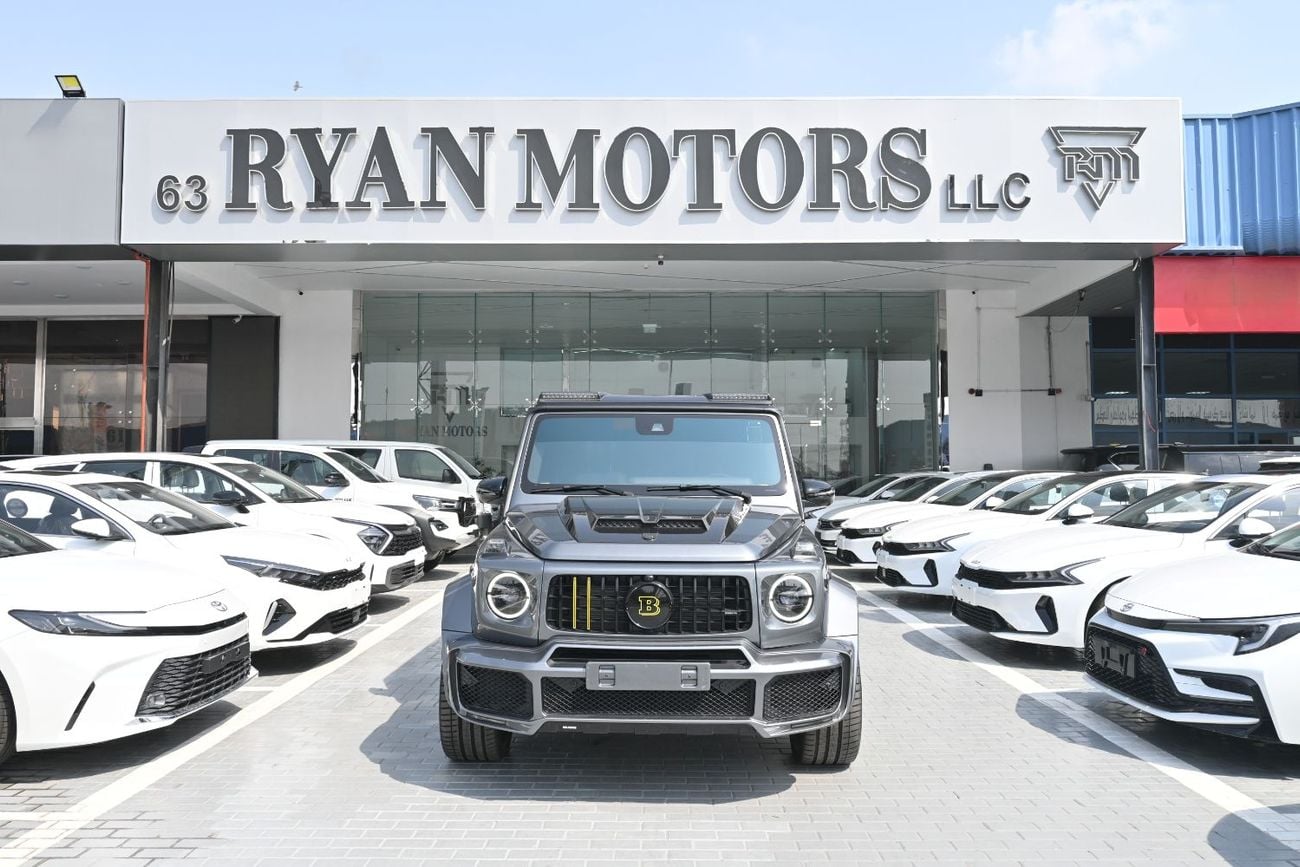 BRABUS G 800 Widestar - Mercedes-AMG G 63 Mercedes Original Brabus G800 4.0-litre V8 Bi-Turbo, Model 2024 Color Silver