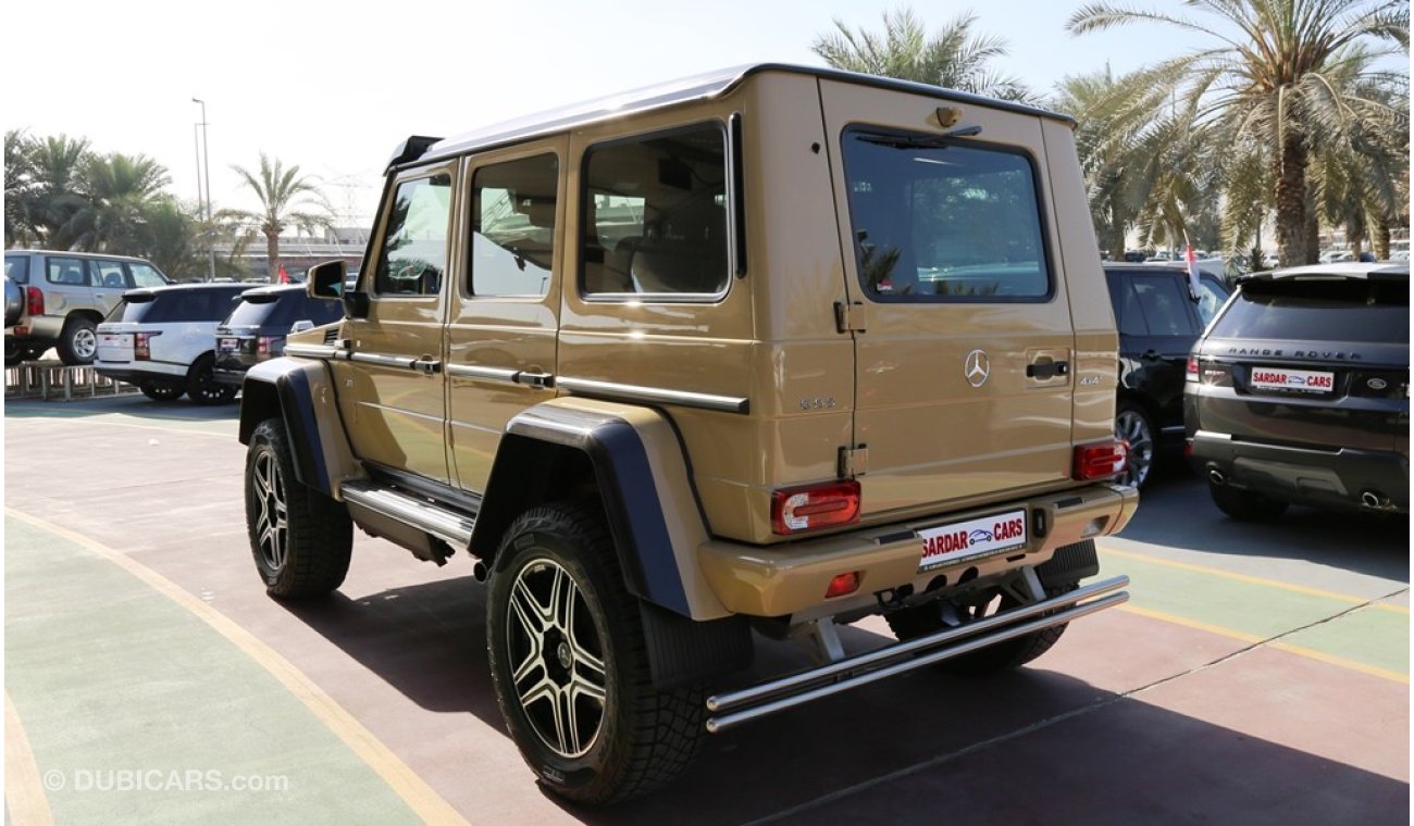 Mercedes-Benz G 500 4X4² with G63 Badge