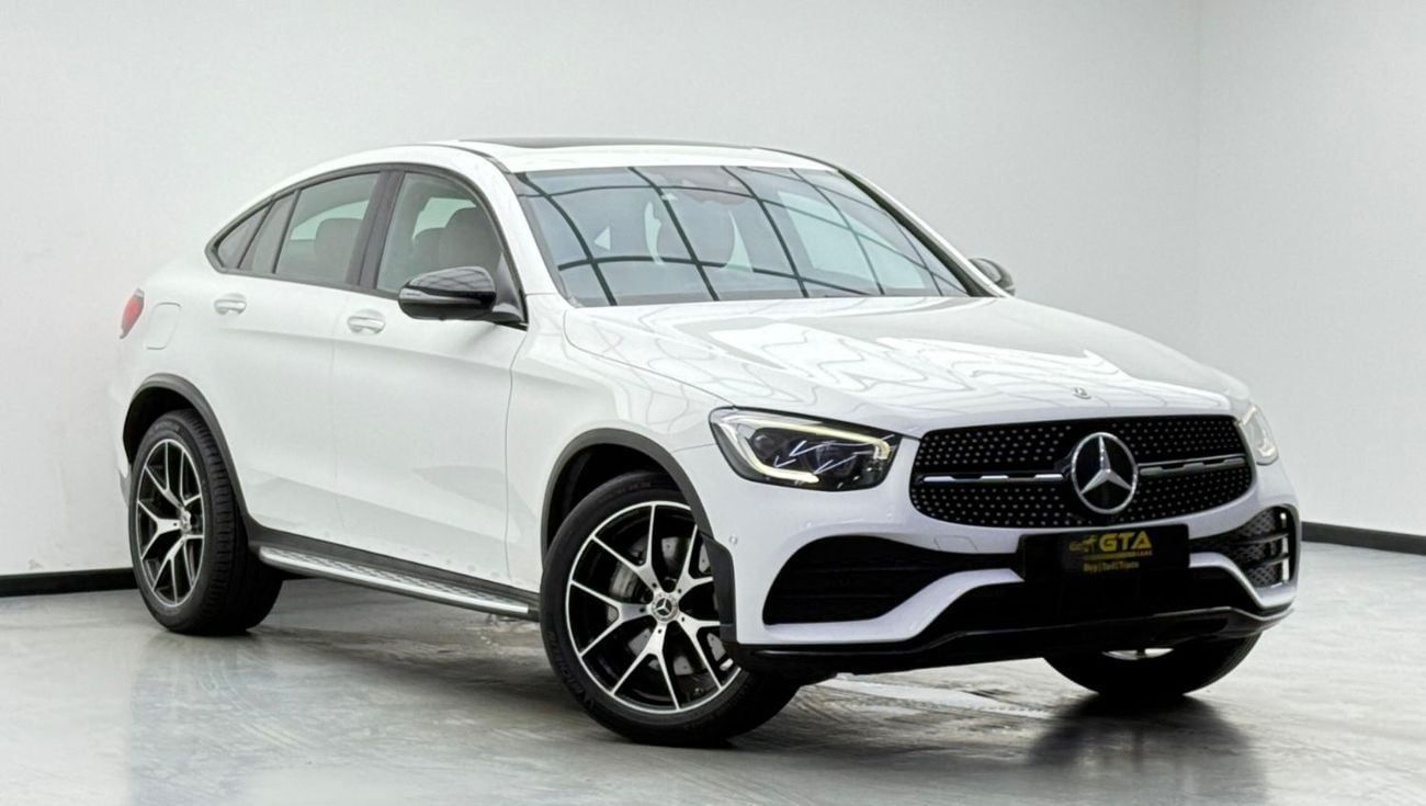 مرسيدس بنز GLC 300 Coupe 2.0L 2020 Mercedes Benz GLC300 AMG 4MATIC Coupe, Warranty, Full Service History, Fully Loaded,