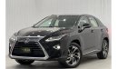 لكزس RX 350 2016 Lexus RX350 Platinum, Service History, Full Options, Low kms, GCC