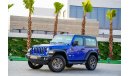 Jeep Wrangler Sport | 2,722 P.M | 0% Downpayment | Perfect Condition!