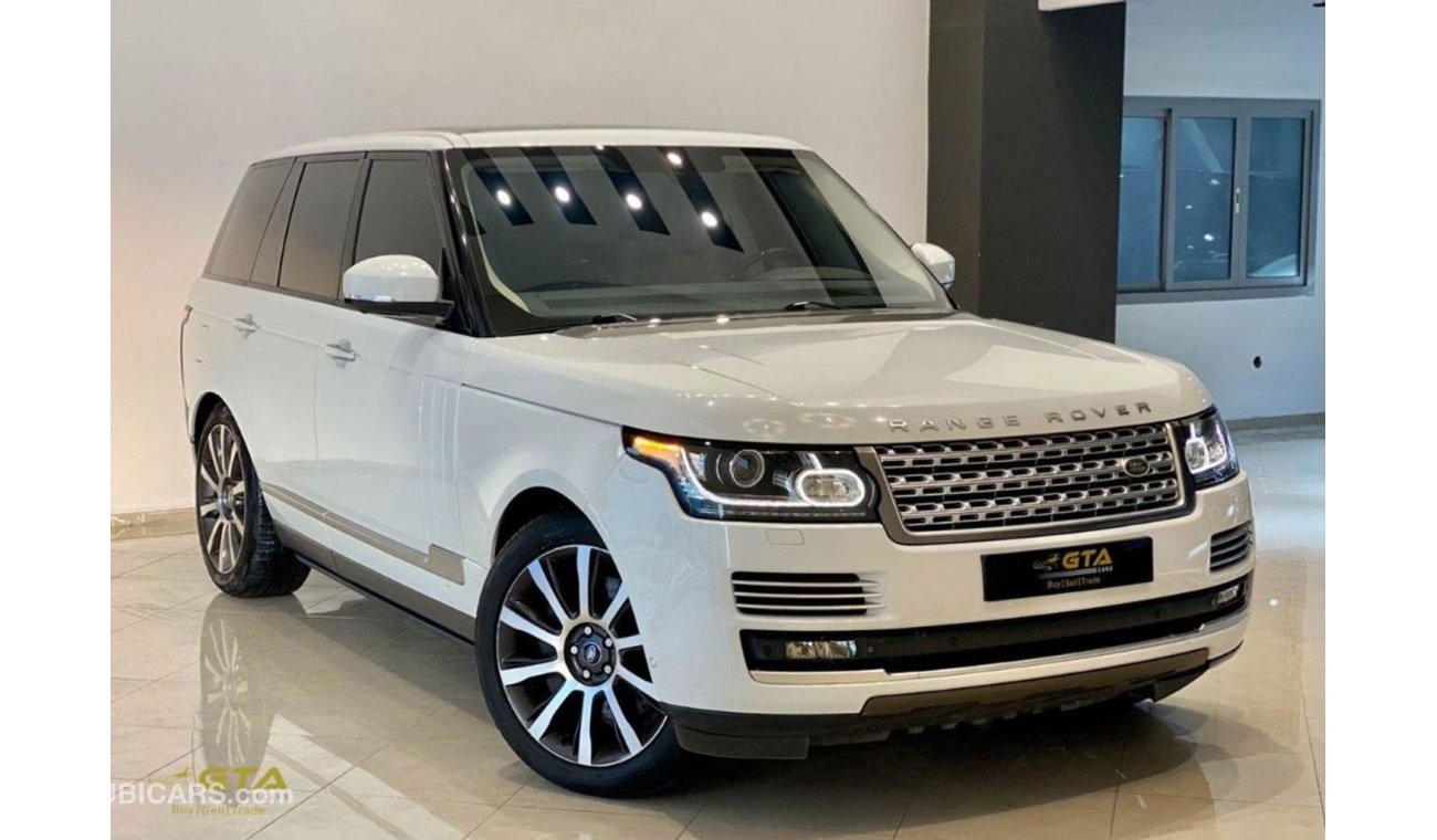 Land Rover Range Rover Vogue SE Supercharged 2014 Range Rover Vogue SE Supercharged, Warranty, Service History, GCC