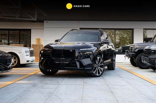 BMW X7 M60i XDRIVE (6 Seats) Agency Warranty Full Service History GCC 2024 Low Mileage 4.4L Twi
