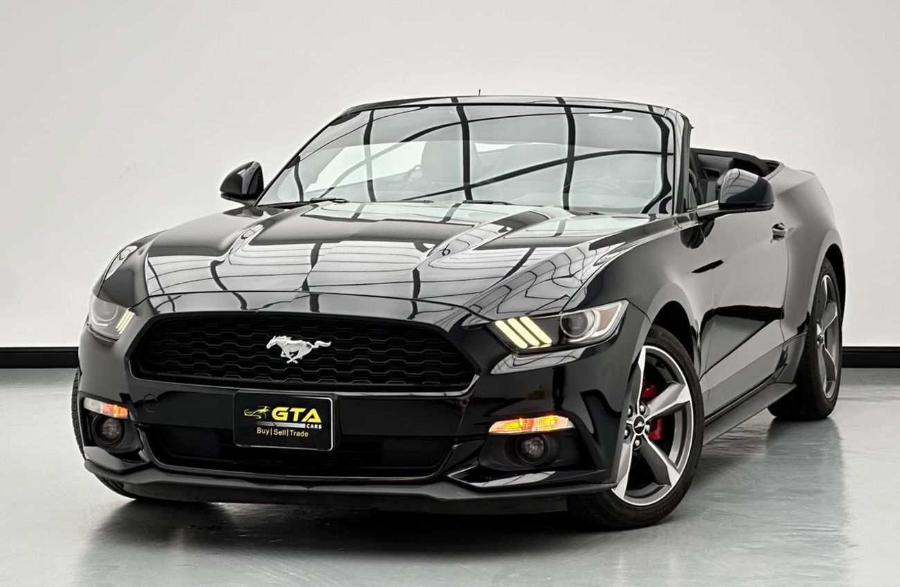 Ford Mustang 2017 Ford Mustang V6 Cabriolet, Super Clean, Excellent Condition, GCC