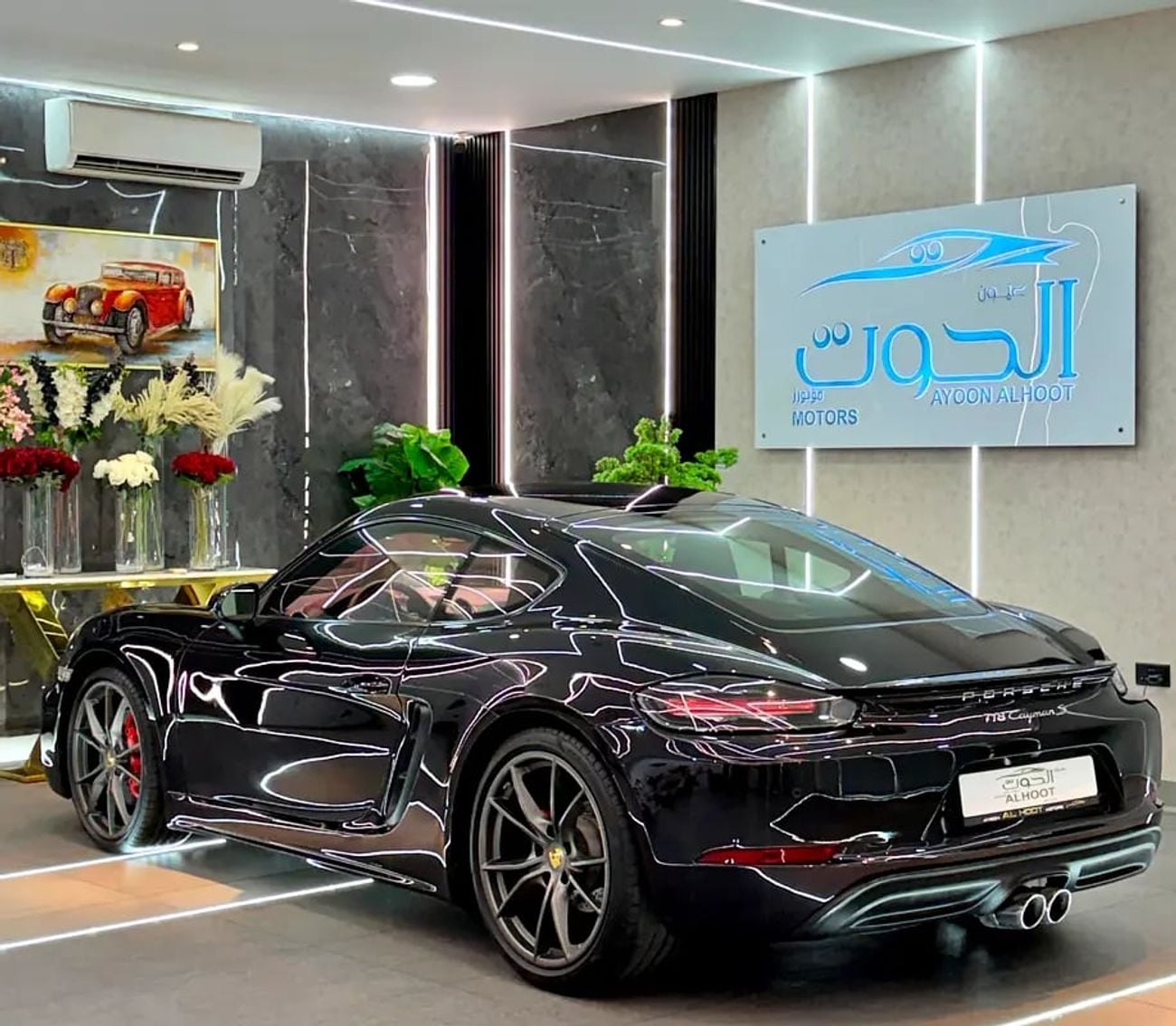 بورش كايمان ELITE BLACK S || GCC || POWERFUL ENGINE || CONDITION || TOP OPTIONS || LOW MILEAG