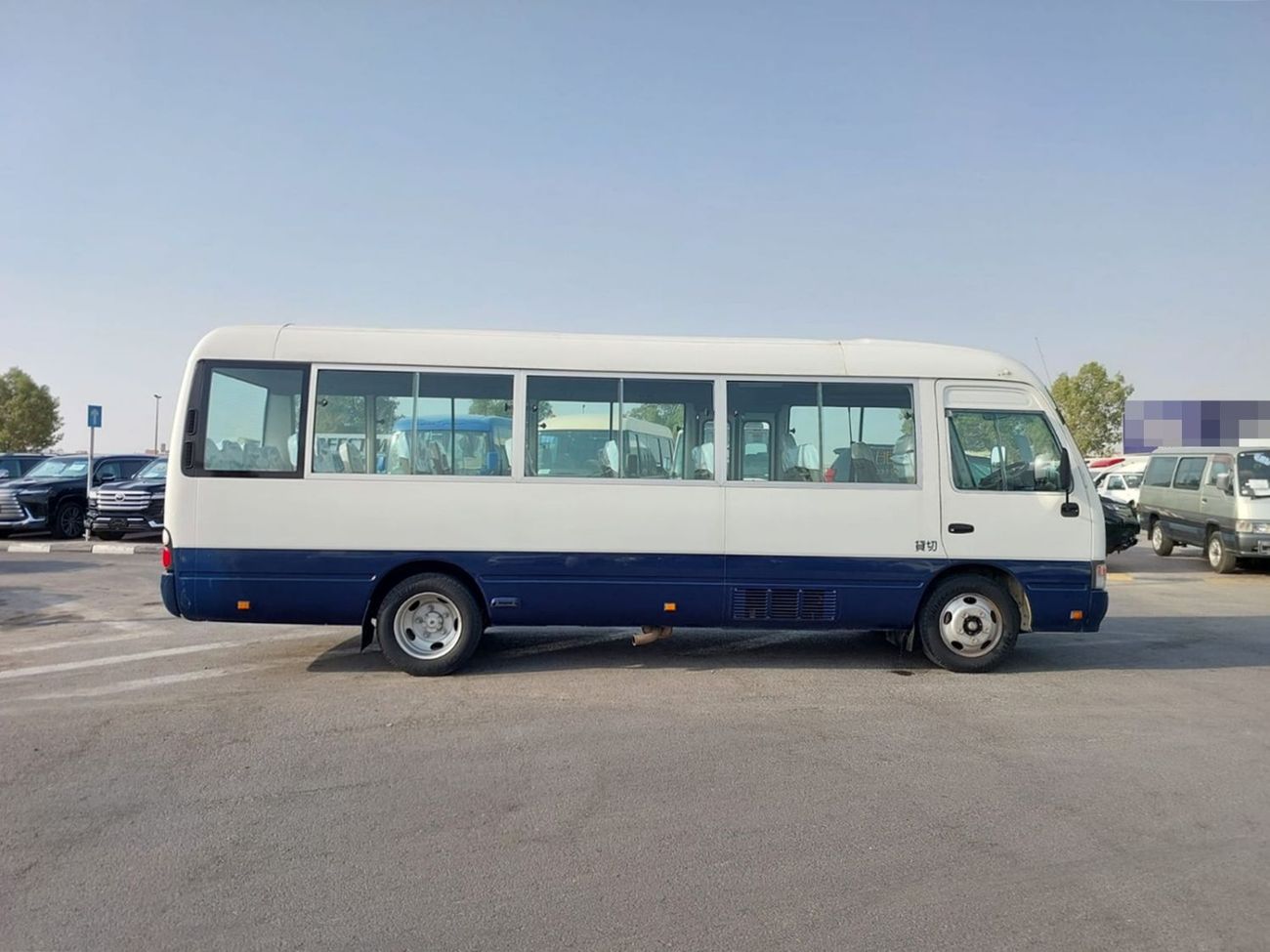 تويوتا كوستر TOYOTA COASTER BUS RHD 2007 MODEL 4.0 L DIESEL AUTOMATIC(PM02406)