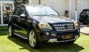 مرسيدس بنز ML 350 خليجى رقم واحد فتحة جلد رنجات حساسات خشب بصمة رنجات حساسات مثبت سرعة تحكم جناح خلفى بحالة ممتازة