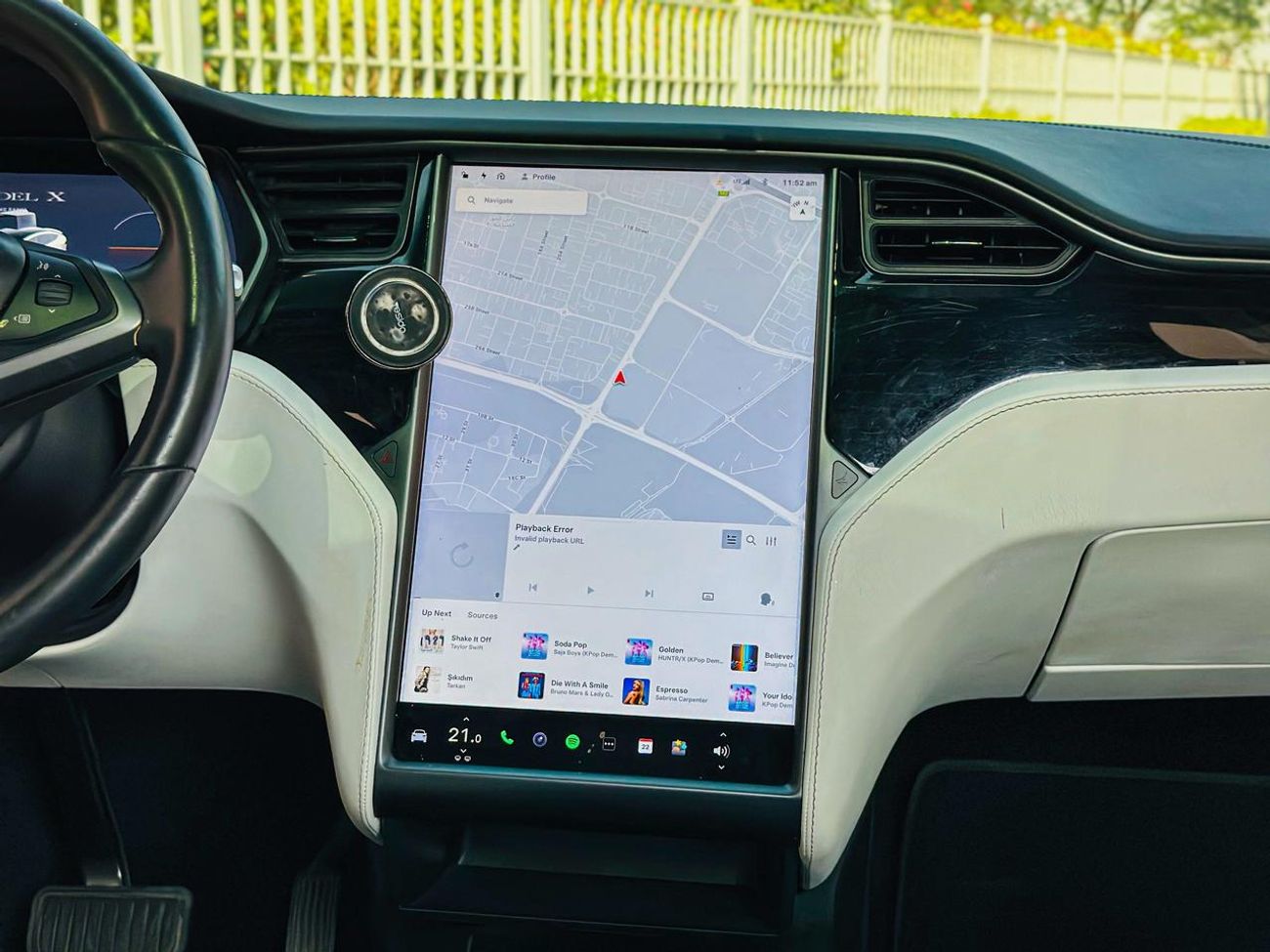 تسلا موديل اكس Long Range (AWD)