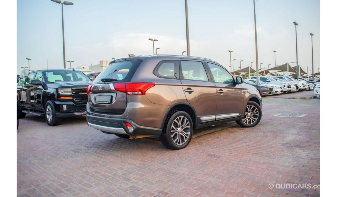 Mitsubishi Outlander GLS 2018 | MITSUBISHI OUTLANDER | GLS 4WD | 7-SEATER | GCC | VERY WELL-MAINTAINED | SPECTACULAR COND