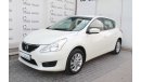 Nissan Tiida 1.6L SV 2014 MODEL WITH NAVIGATION CAMERA