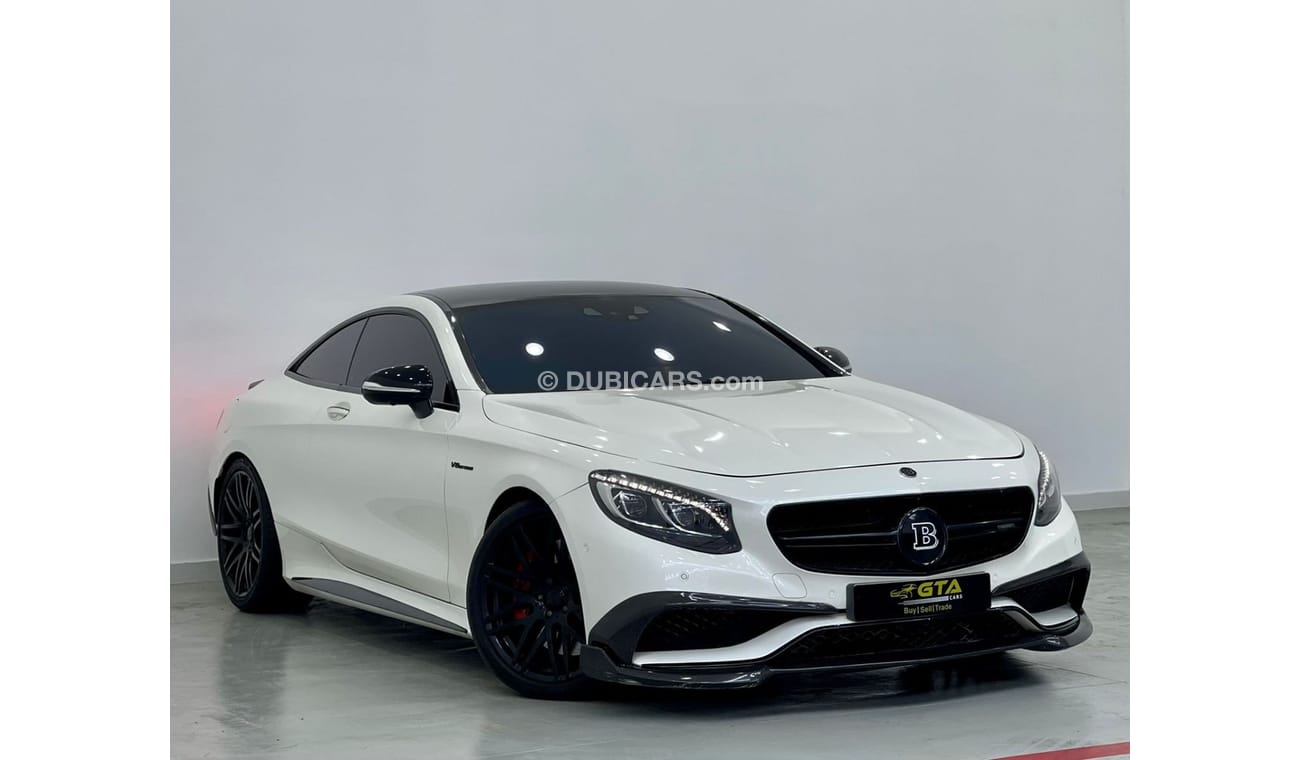 Mercedes-Benz S 63 AMG Coupe 2016 Mercedes-Benz S63 AMG Brabus Kit, Full Service History, Warranty German Specs