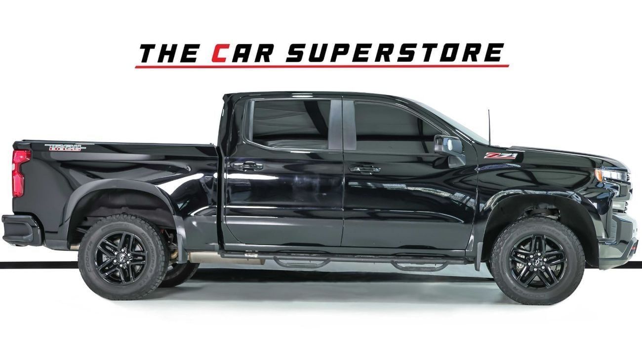 Chevrolet Silverado Chevrolet Silverado Trail Boss Z71-GCC-Al Ghandi Warranty-FSH-Dual Cabin-Full Black Exterior Package