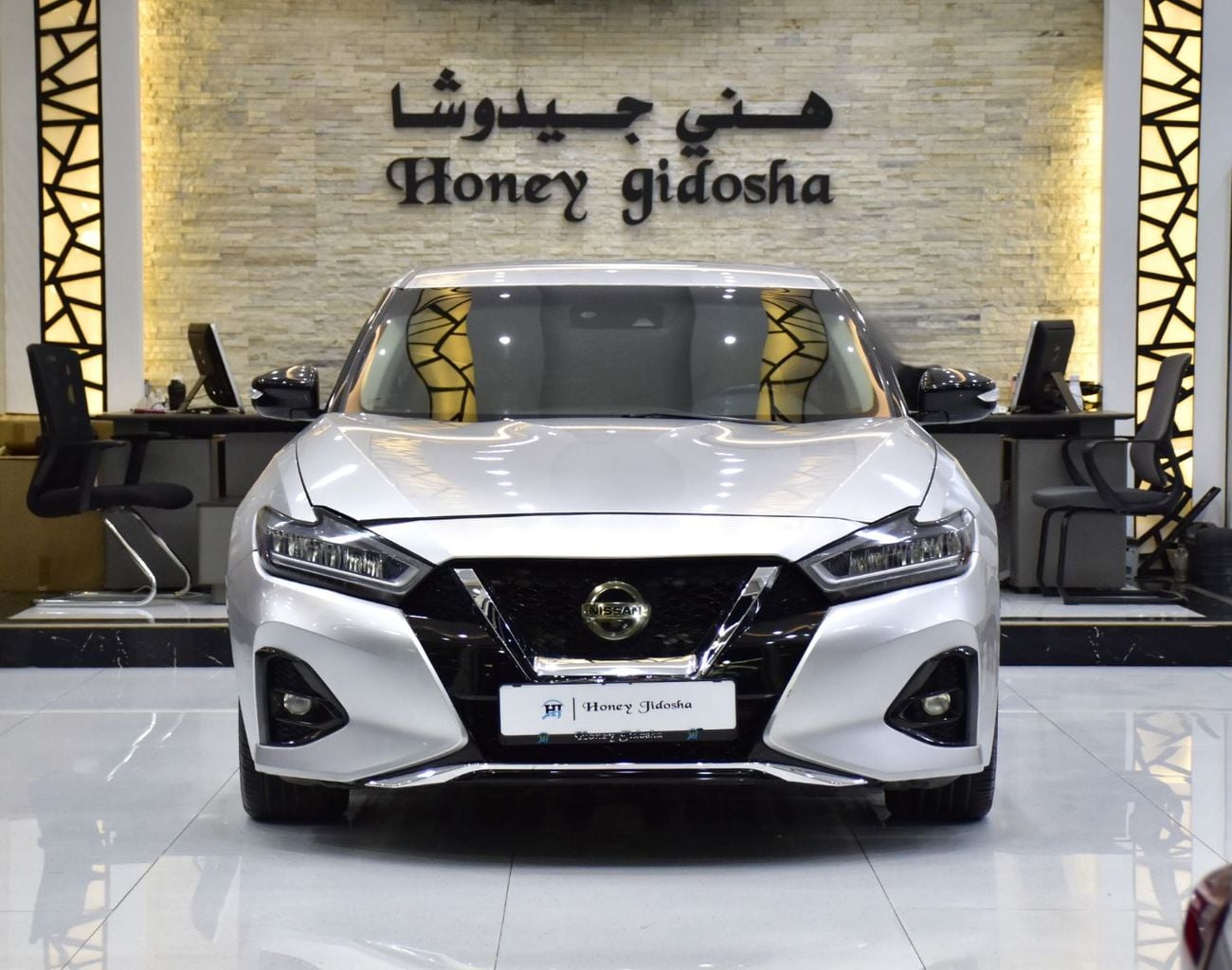 نيسان ماكسيما SV EXCELLENT DEAL for our Nissan Maxima SV ( 2021 Model ) in Silver Color American Specs