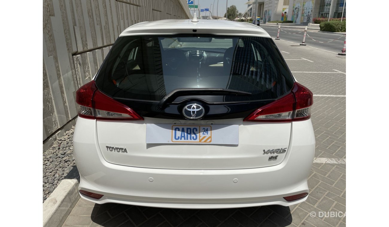 Toyota Yaris 1.3L | SE|  GCC | EXCELLENT CONDITION | FREE 2 YEAR WARRANTY | FREE REGISTRATION | 1 YEAR FREE INSUR