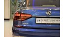 فولكس واجن باسات AED 1,155 Per Month / 0% D.P | Volkswagen Passat 2017 Model!! in Blue Color! GCC Specs