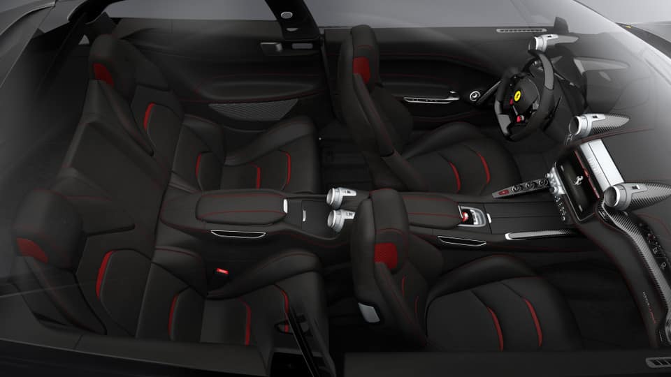 فيراري GTC4Lusso interior - Seats
