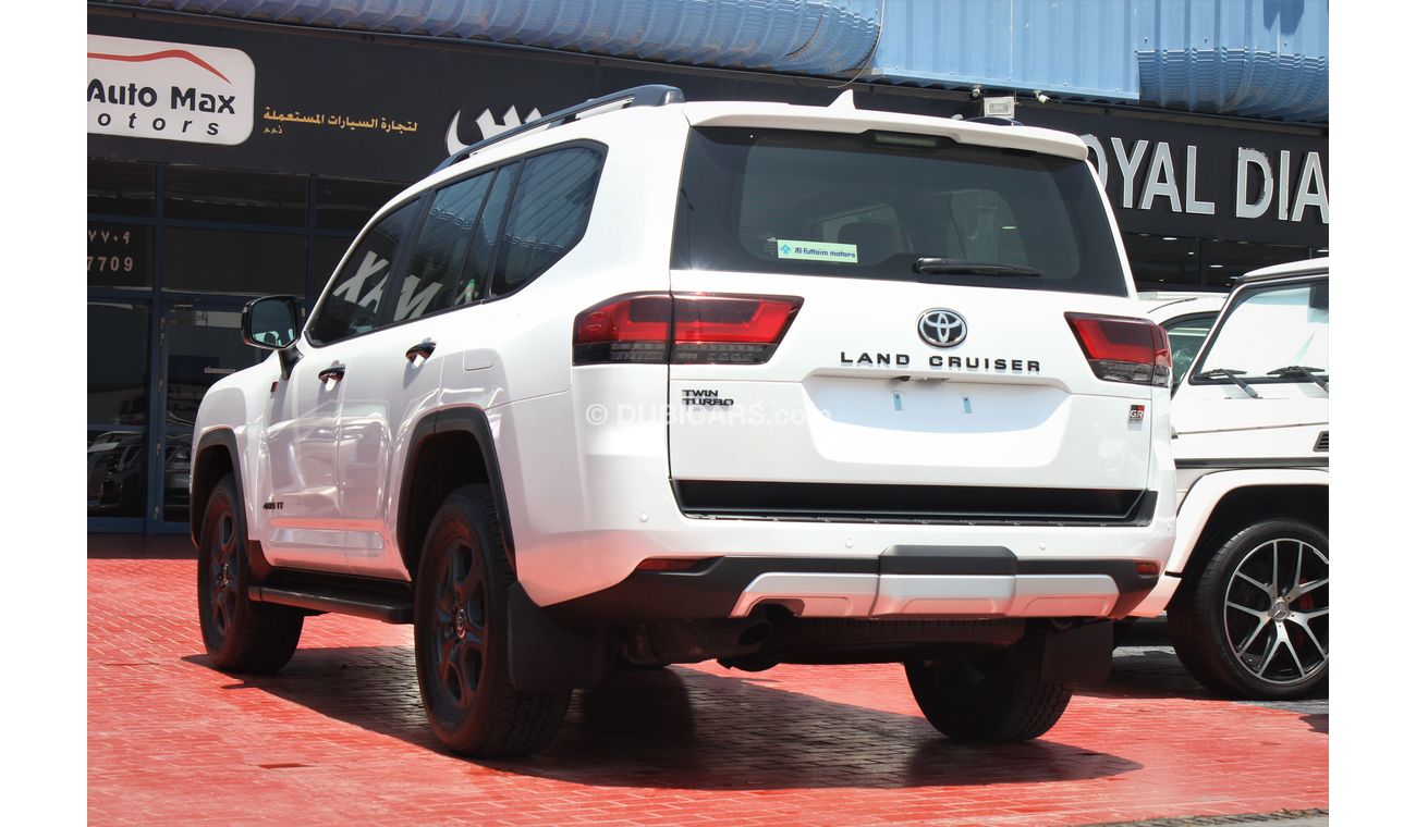 Toyota Land Cruiser (2023) GR SPORT V6 3.5 L TWINE TURBO, GCC, UNDER WARRANTY FROM LOCAL DEALER (Inclusive VAT)