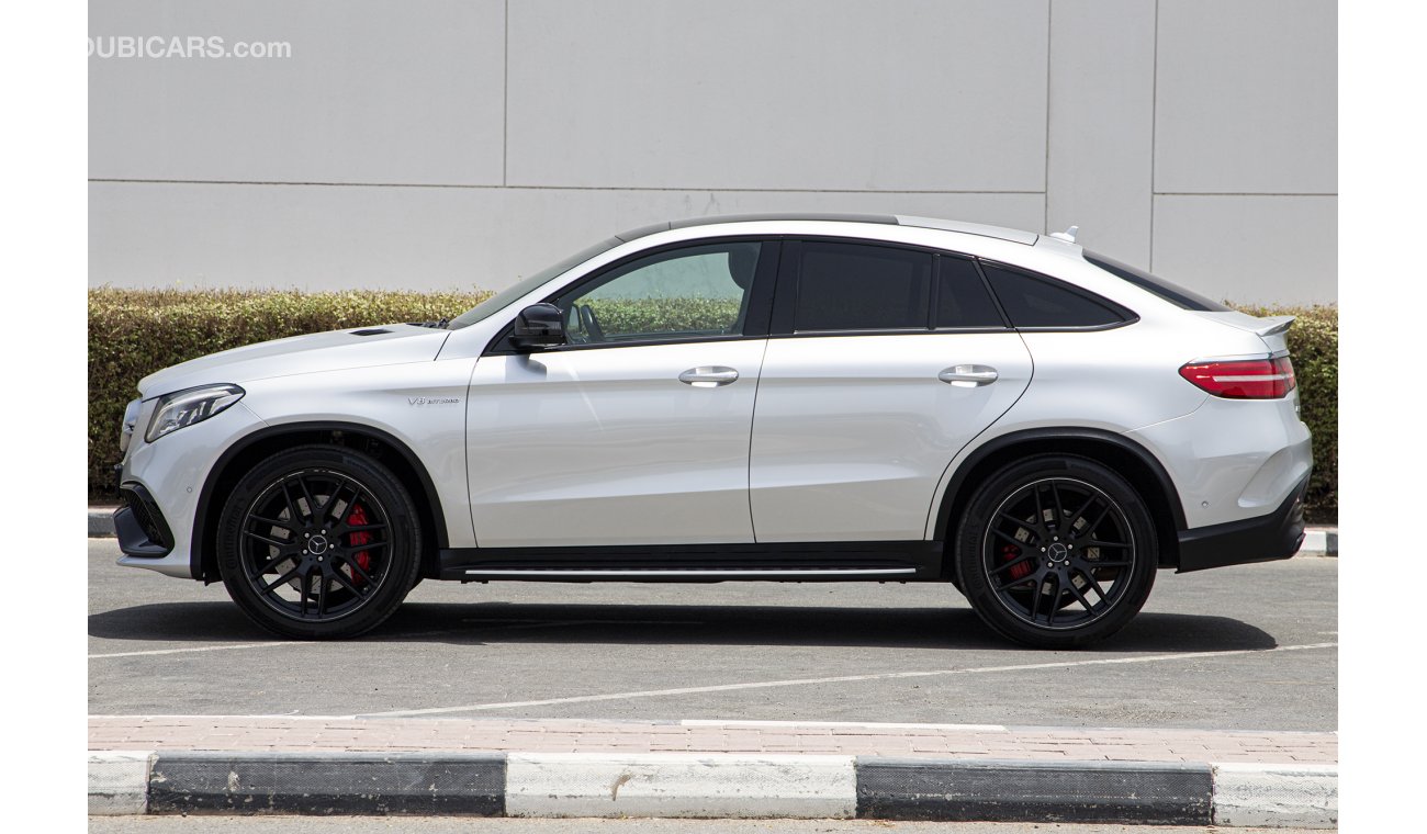 مرسيدس بنز GLE 63 AMG GCC - ASSIST AND FACILITY IN DOWN PAYMENT - 4340 AED/MONTHLY - EMC FULL SERVICE HISTORY