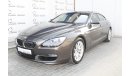 BMW 640i I 3.0L V6 GRAND COUPE 2015 WITH CRUISE CONTROL NAVIGATION CAMERA