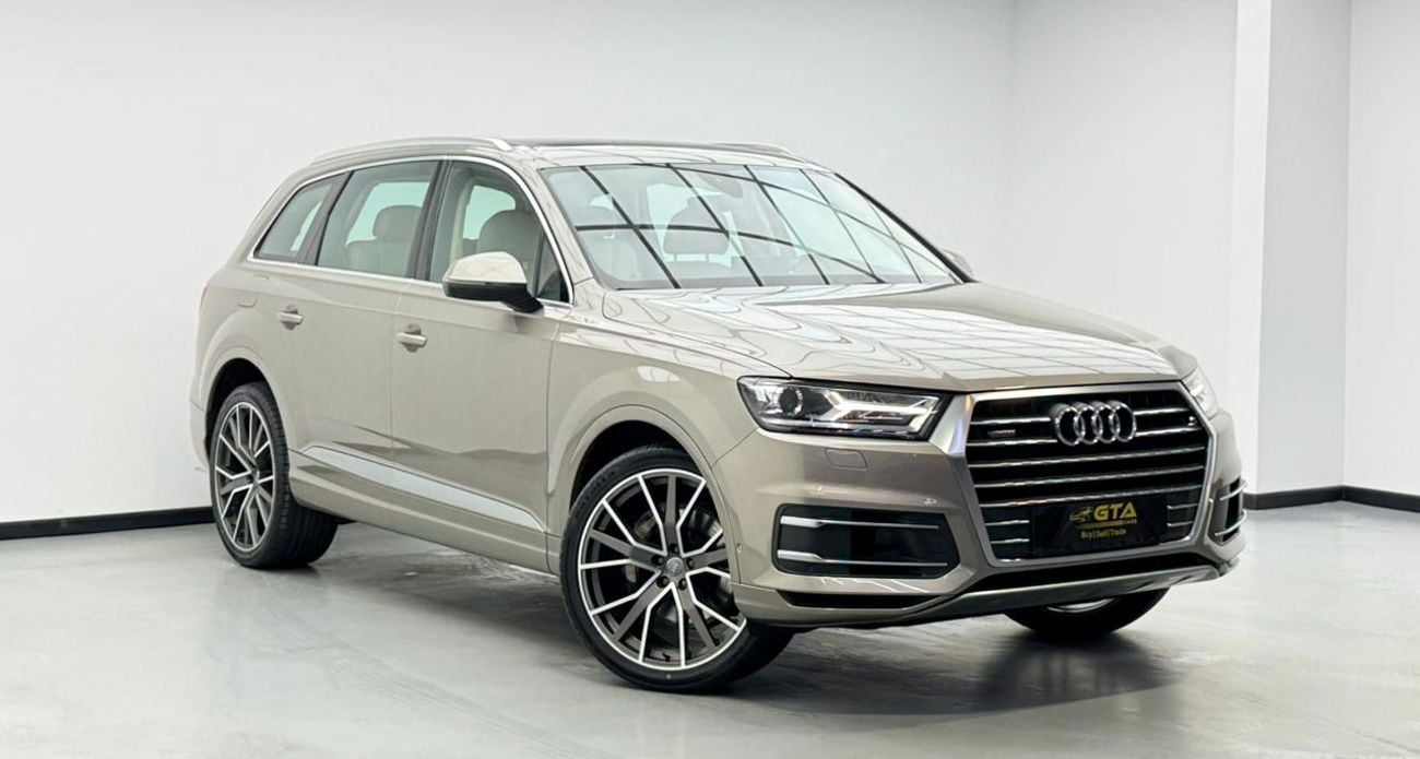 Audi Q7 45 TFSI quattro 3.0L 2017 Audi Q7 45 TFSI Quattro, Full Audi Service History, 7 Seater, Excellent Co