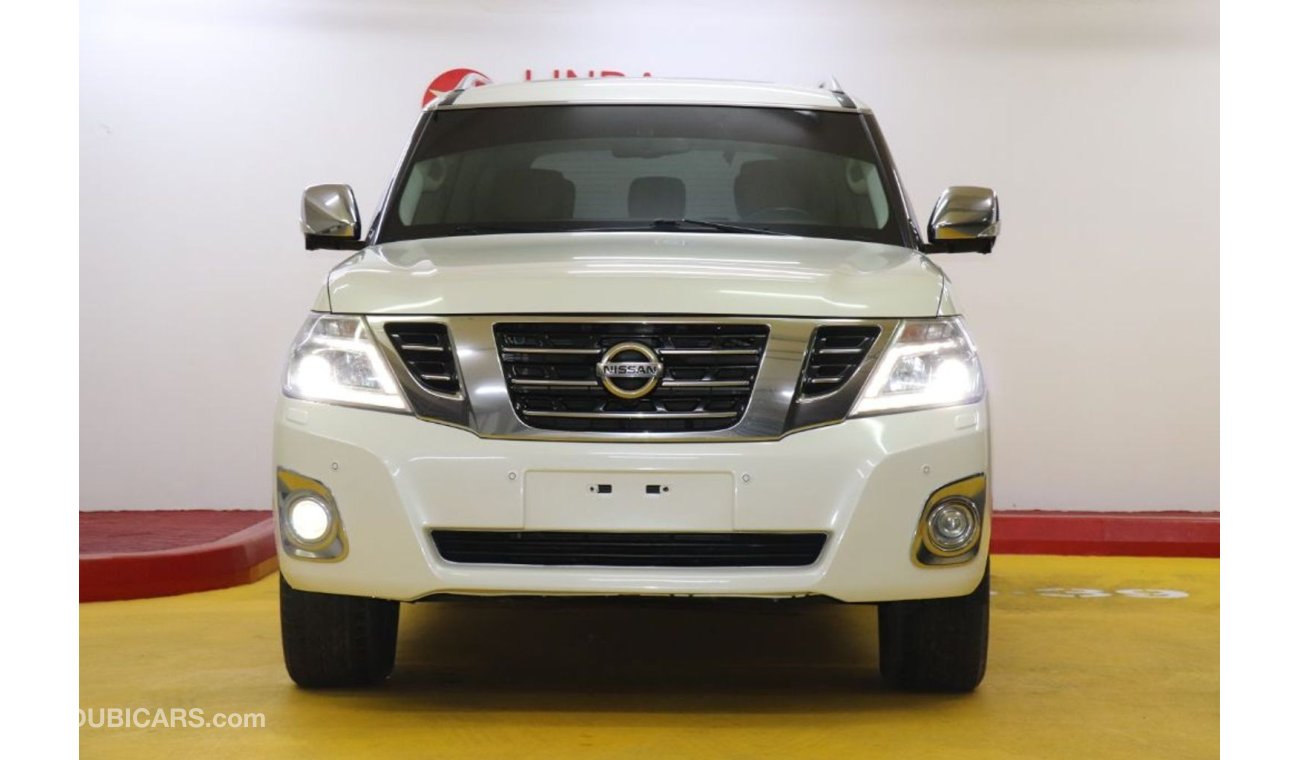 Nissan Patrol Nissan Patrol Platinum V8 2015 GCC under Warranty with Zero Down-Payment.