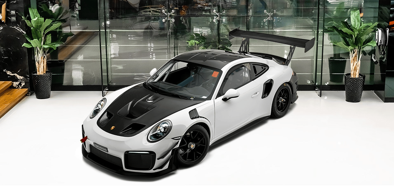 بورش 911 3.8L F-6 Twin-Turbocharged Engine