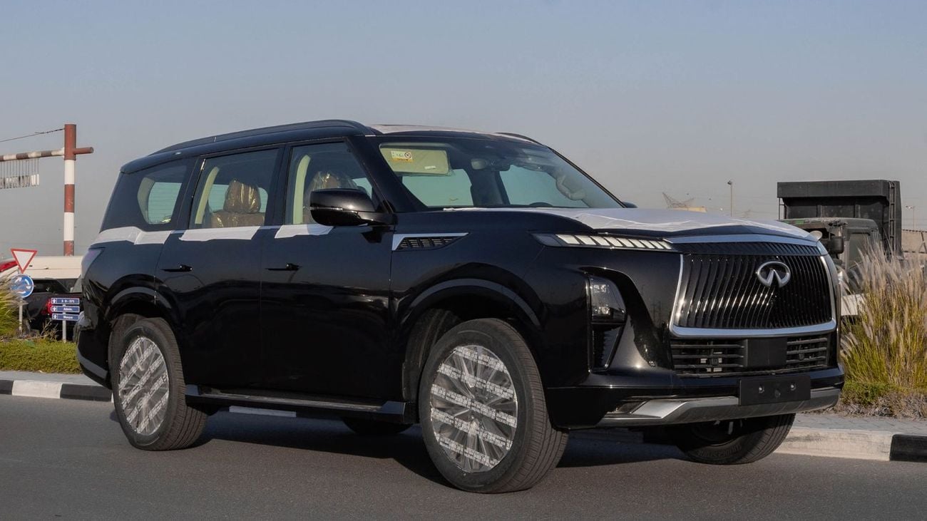 إنفينيتي QX80 2026 Infiniti QX80 Sensory 3.5L AT Petrol (Black-Tan)