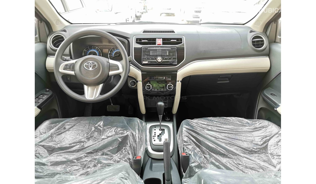 تويوتا راش 1.5L Petrol, 17" Rims, Roof A/C Ventilator, Front Defogger Control, Fabric Seat (CODE # TRGC04)