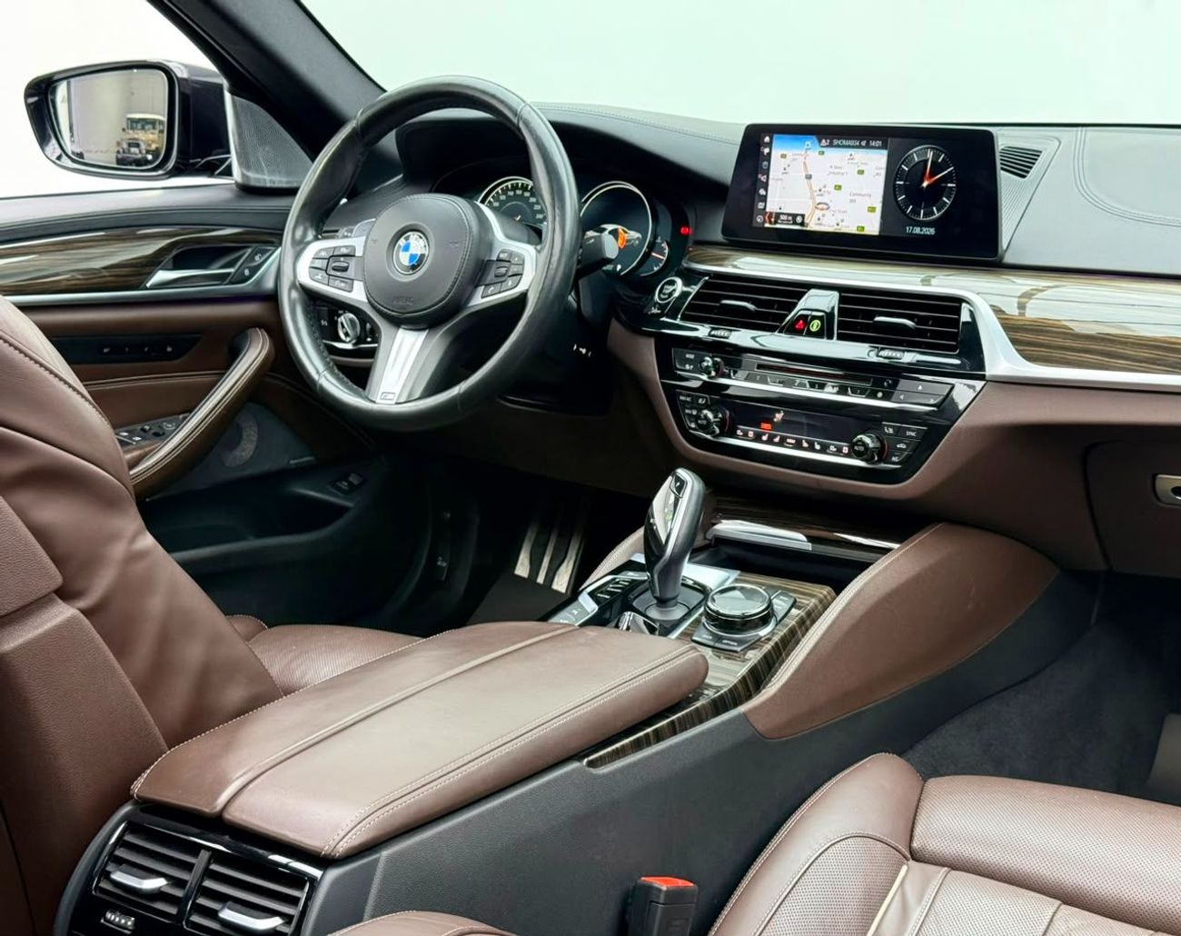 بي أم دبليو 530i M SPORT 2018 BMW 530i M-Sport MasterClass, Full BMW Service History, Excellent Condition, GCC