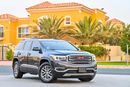 GMC Acadia | AED 1,743 Per Month | 0% DP | Exceptional Condition | Low Kms